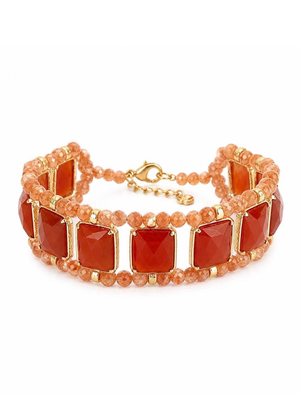 Armband breit 'Quartz'