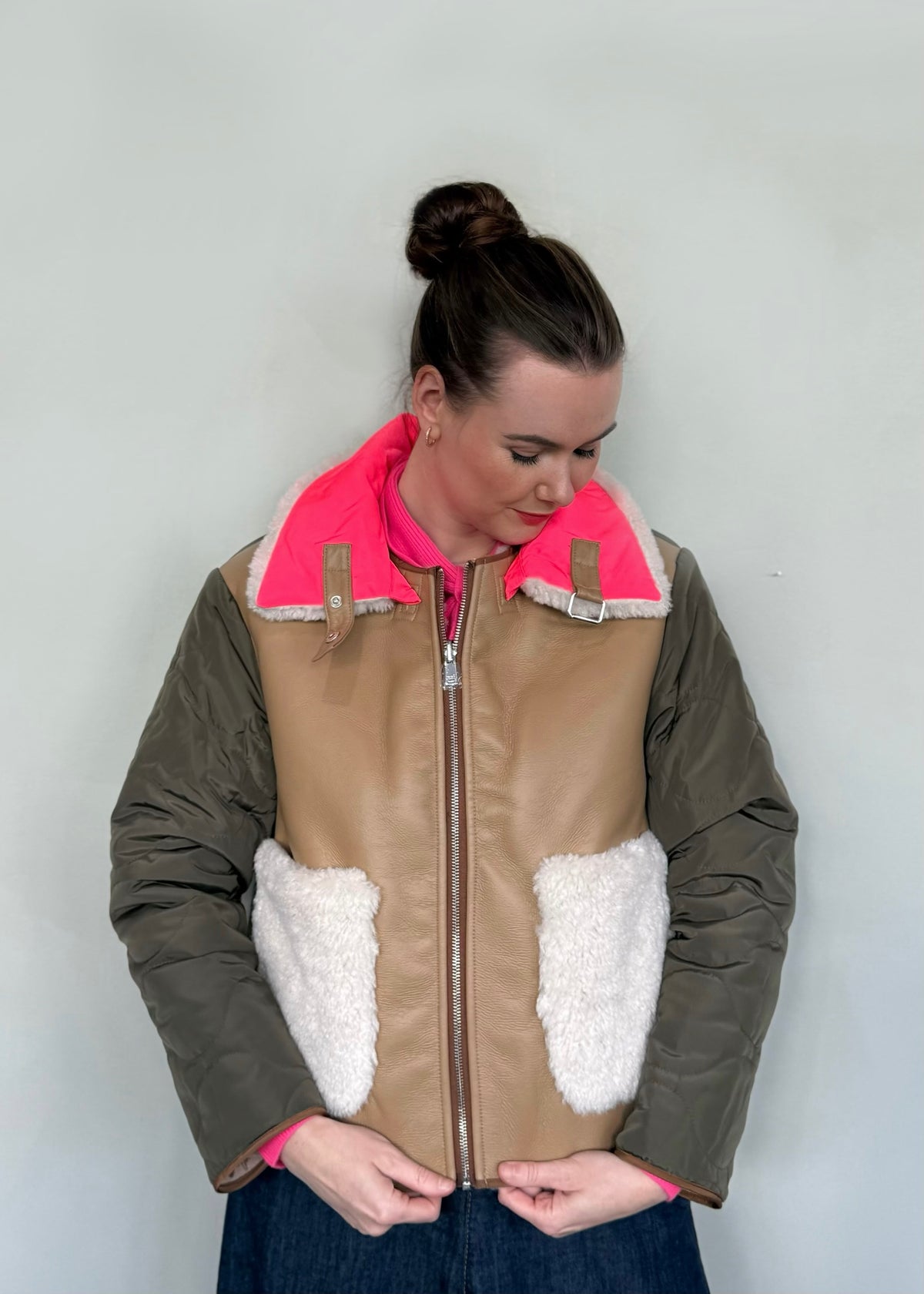Steppjacke Fake Fur &#39;Teddy&#39;