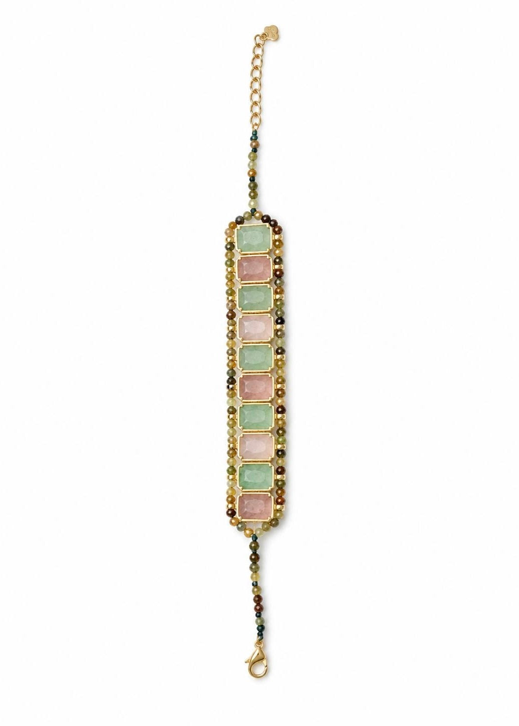 Armband breit 'Aventurin'