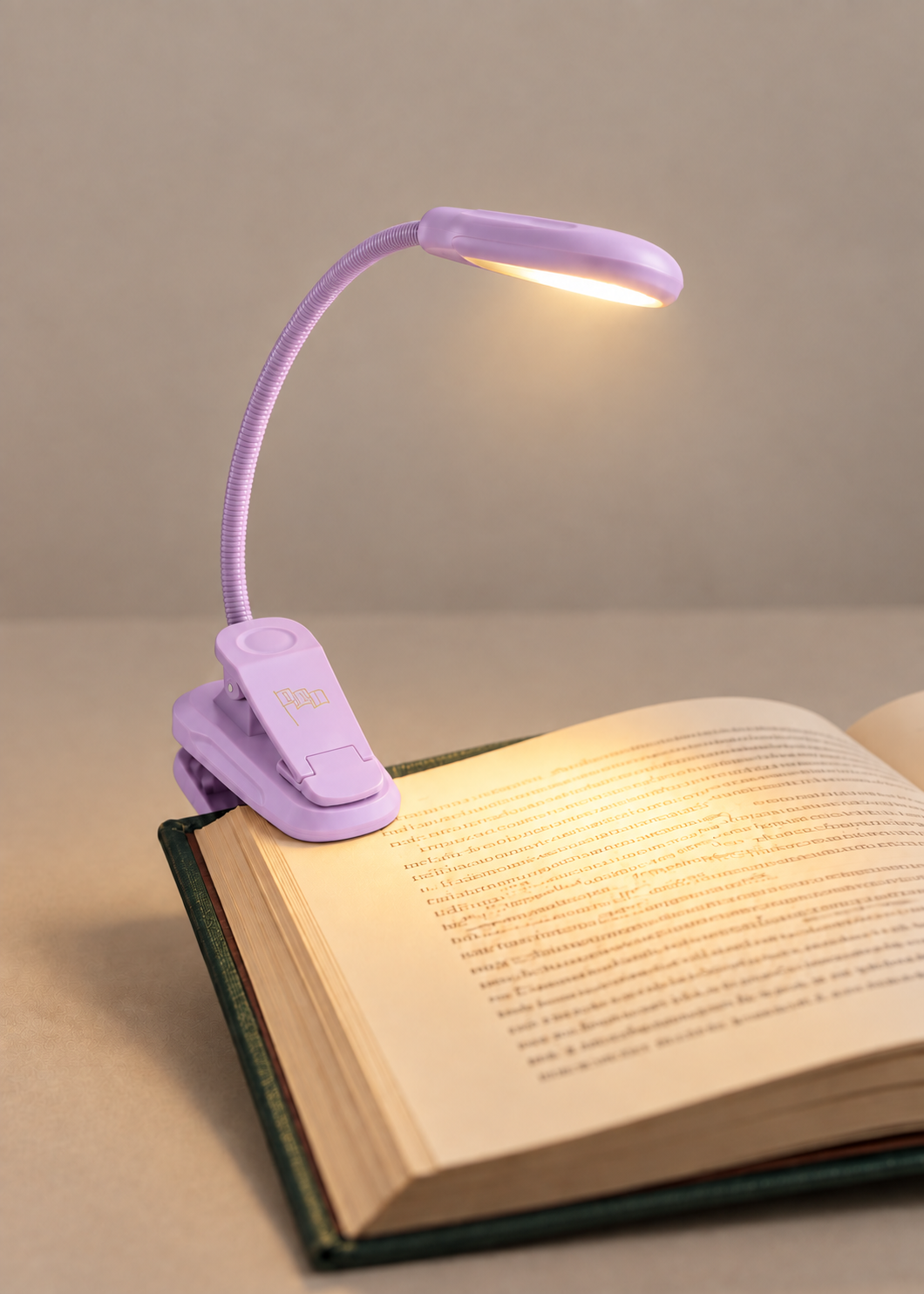LED Buchleuchte 'Flieder'