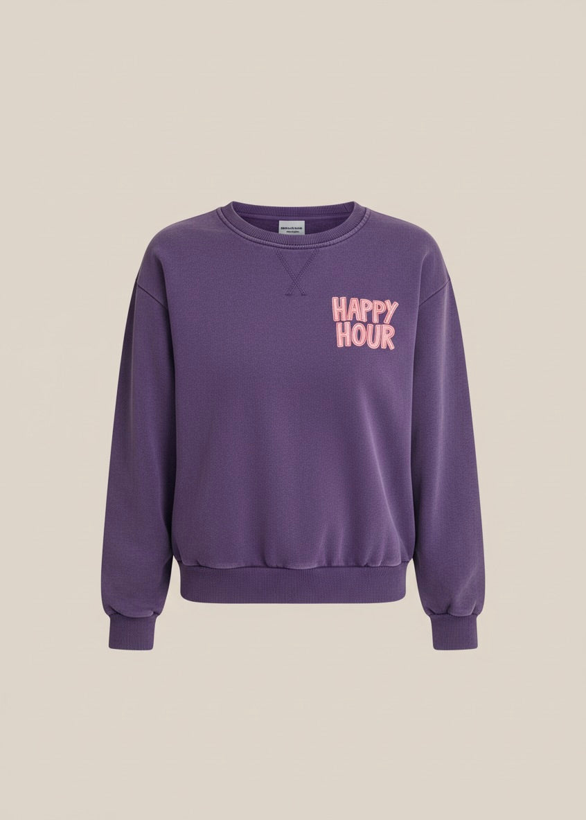 Sweatshirt 'Happy Hour'