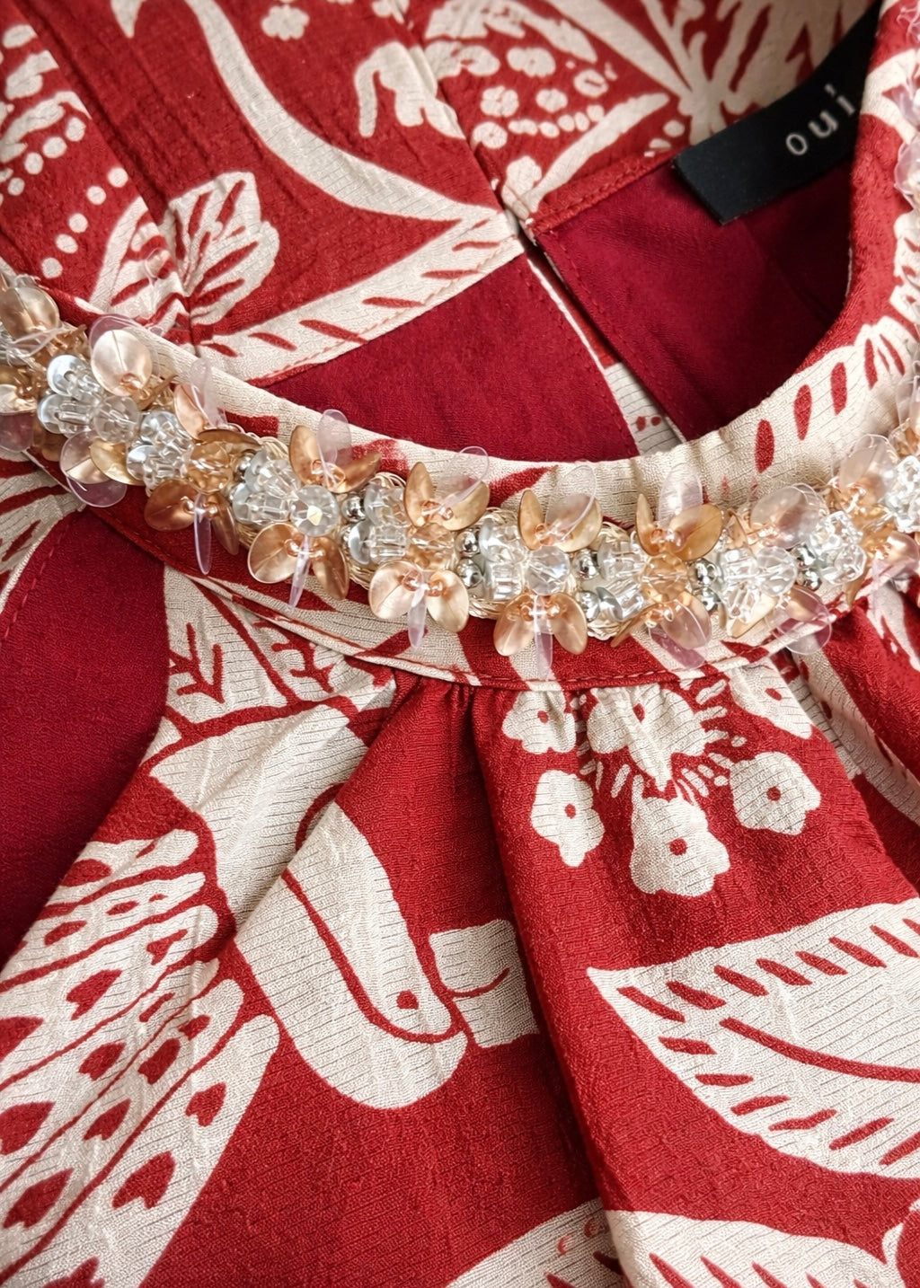 Maxi-Stufenkleid 'Ethno'