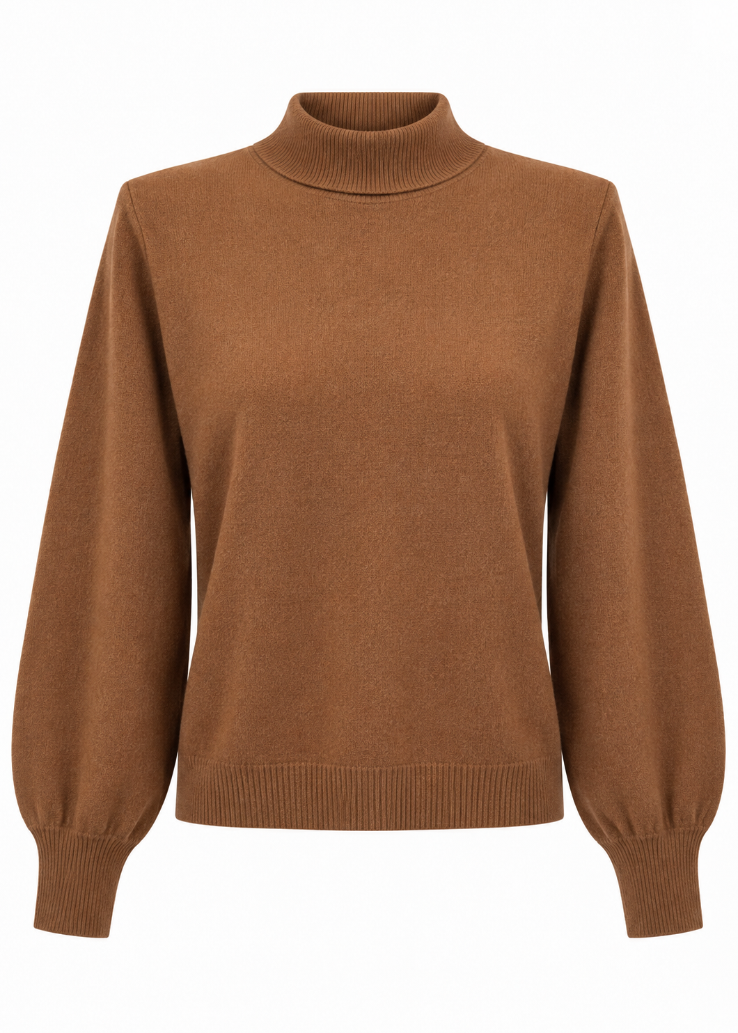 Rollkragen-Pullover 'Braun'