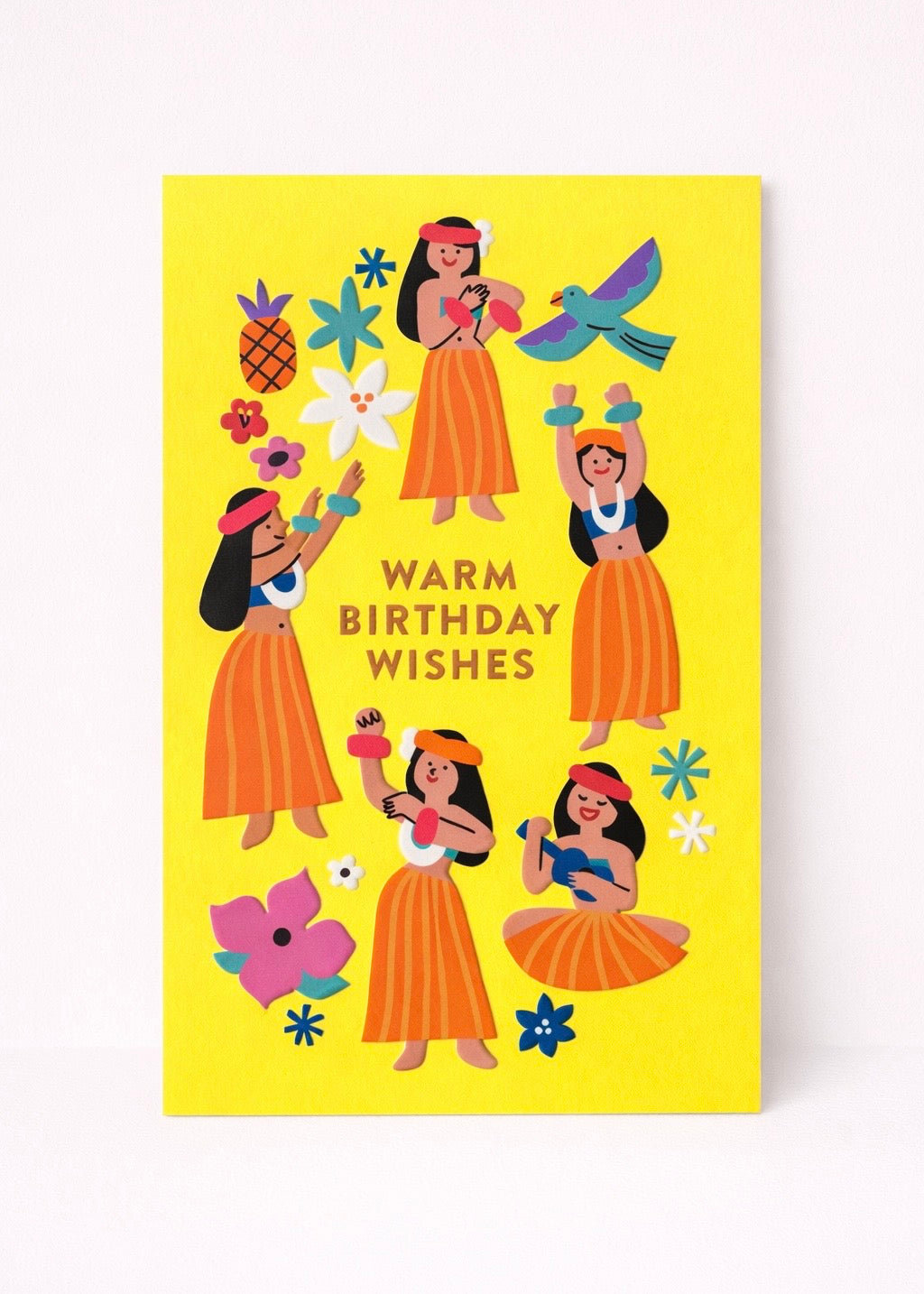 Karte Happy Birthday 'Hawaii'