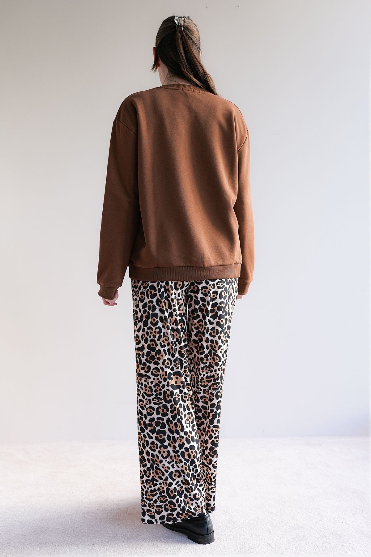 Leo Stretchhose mit weitem Bein