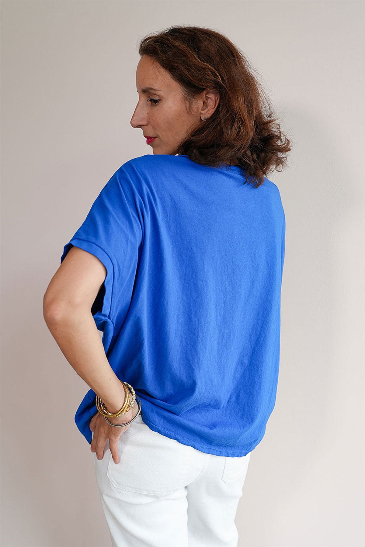 Oversized T-Shirt mit kurzem Arm