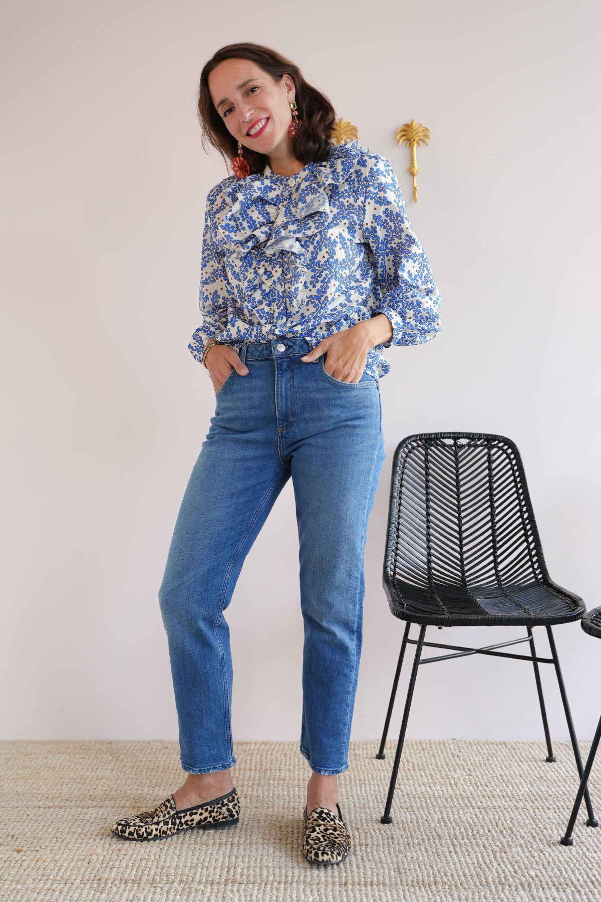 Mid-Waist Jeans