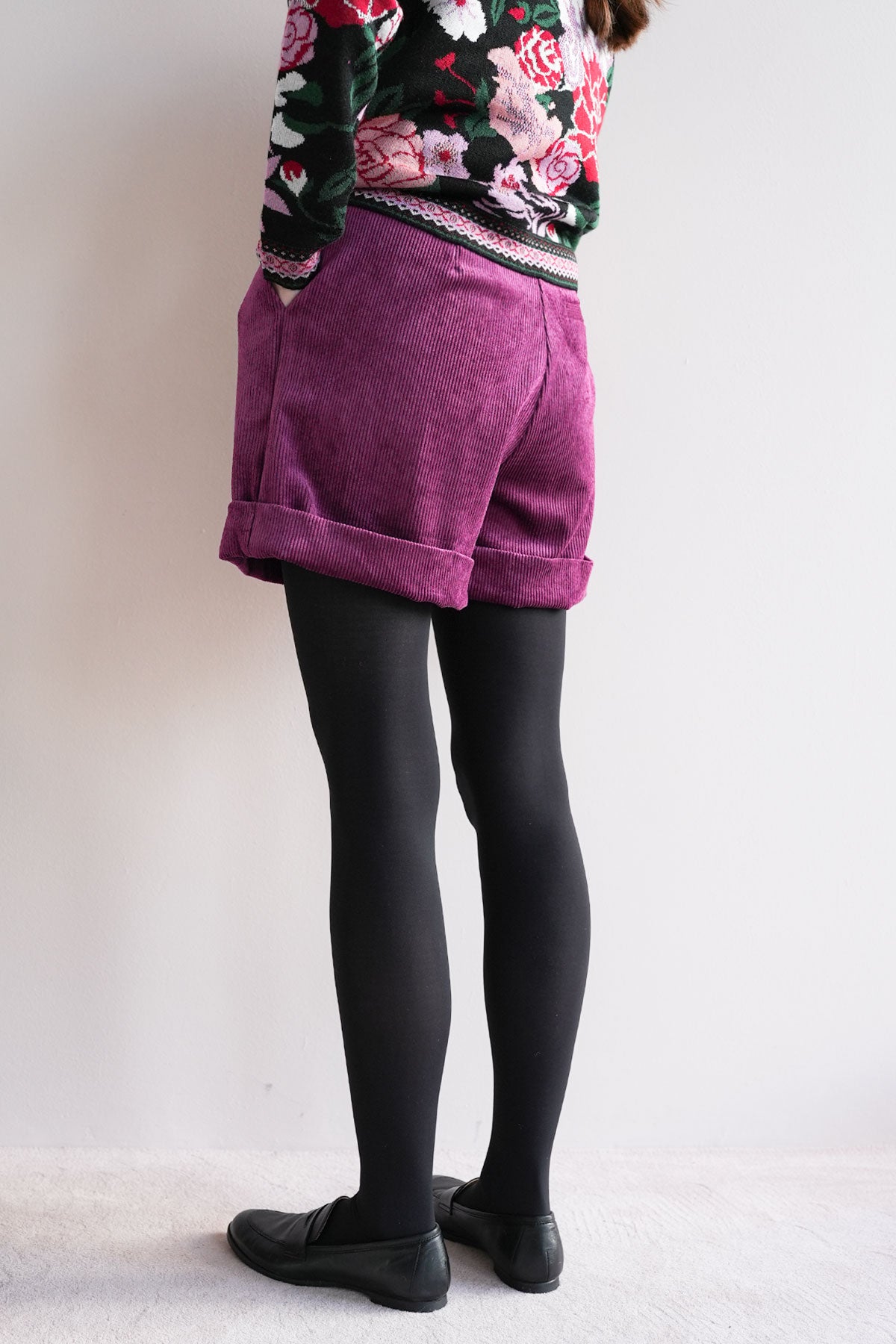 Paperbag Short in Breitcord