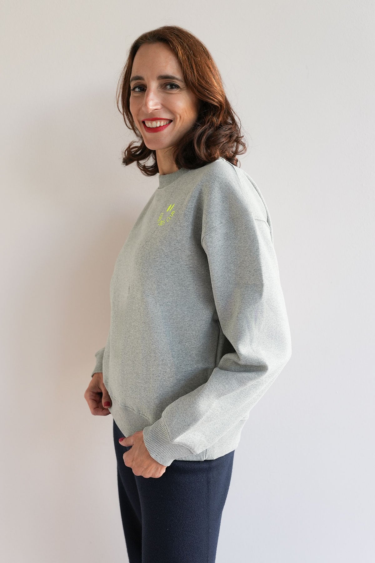 Sweatshirt Dogs Club Neon Gelb