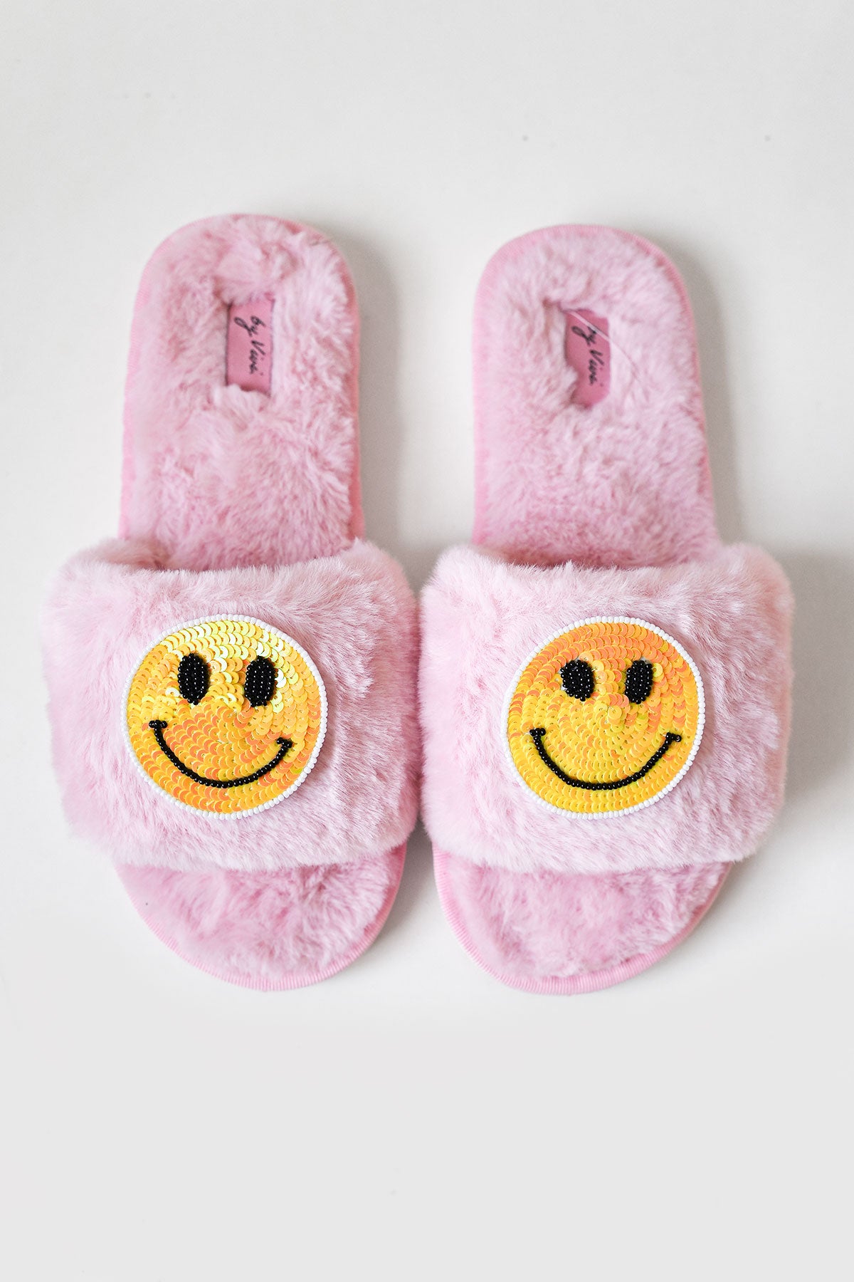 Slipper-Broschen Happy