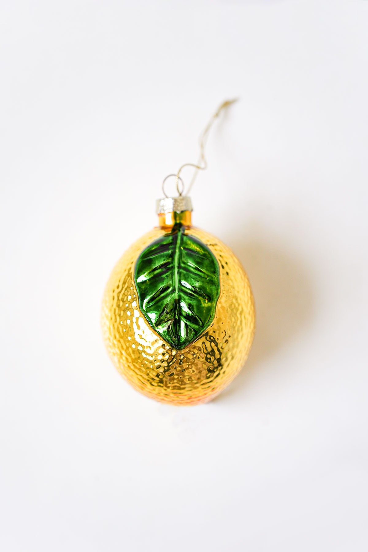 Christbaumanhänger Zitrone