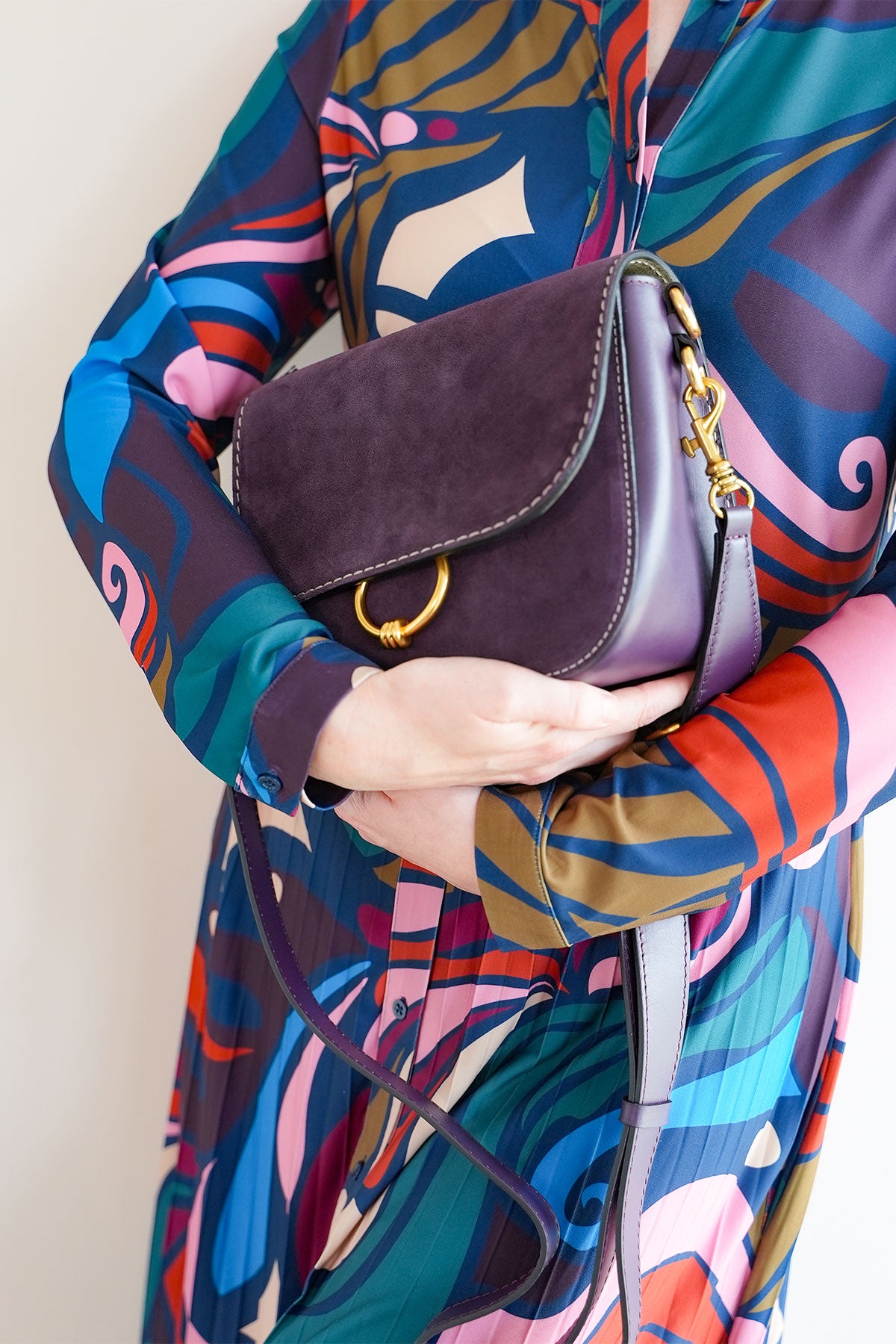 Edle Saddle Bag aus Leder made in Italy