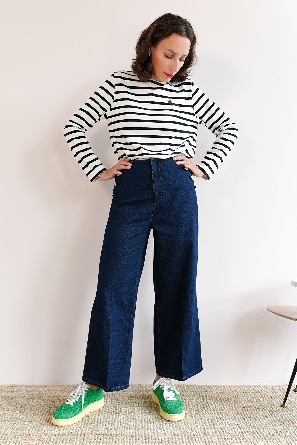 Sailor Jeans in Dunkelblau