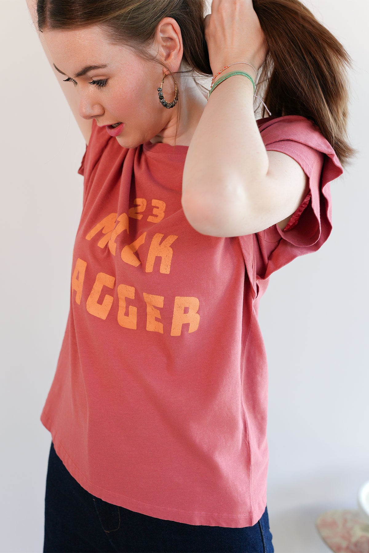 Mick Jagger Print T-Shirt