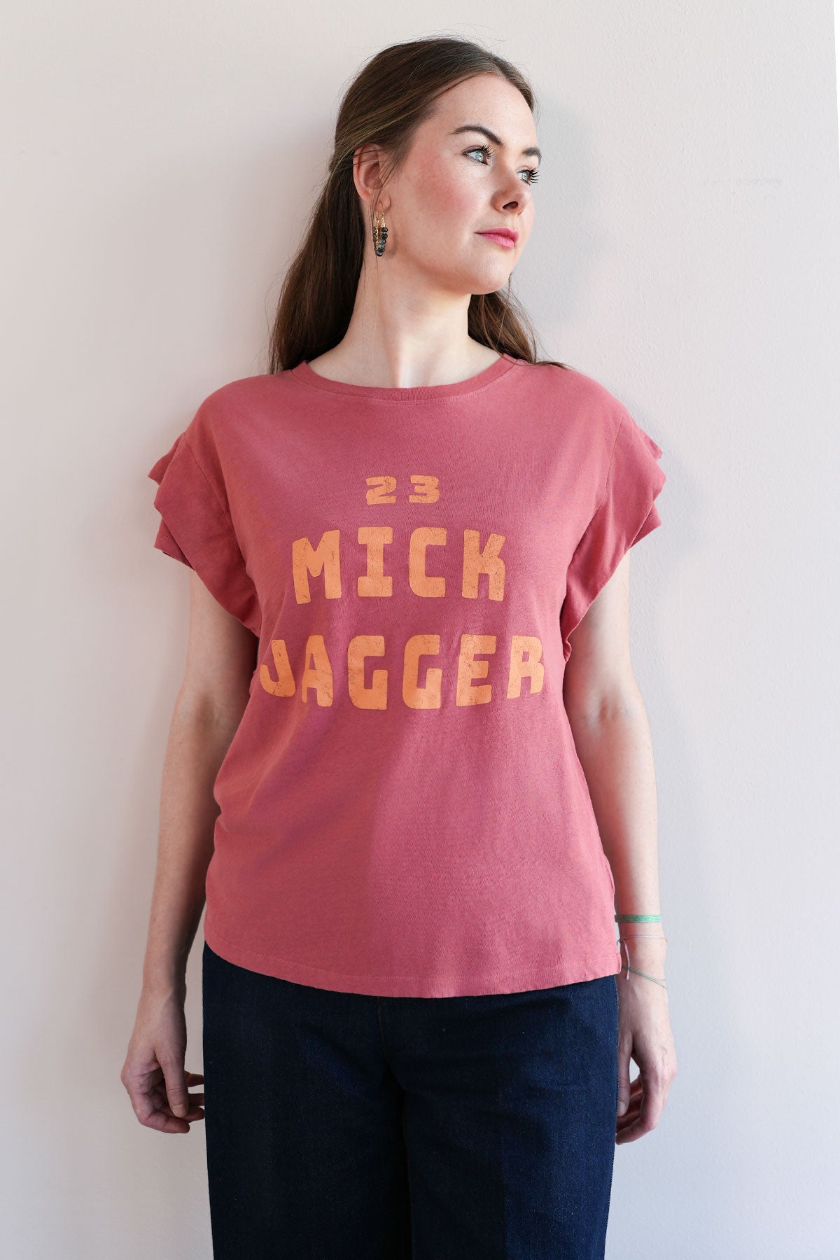 Mick Jagger Print T-Shirt