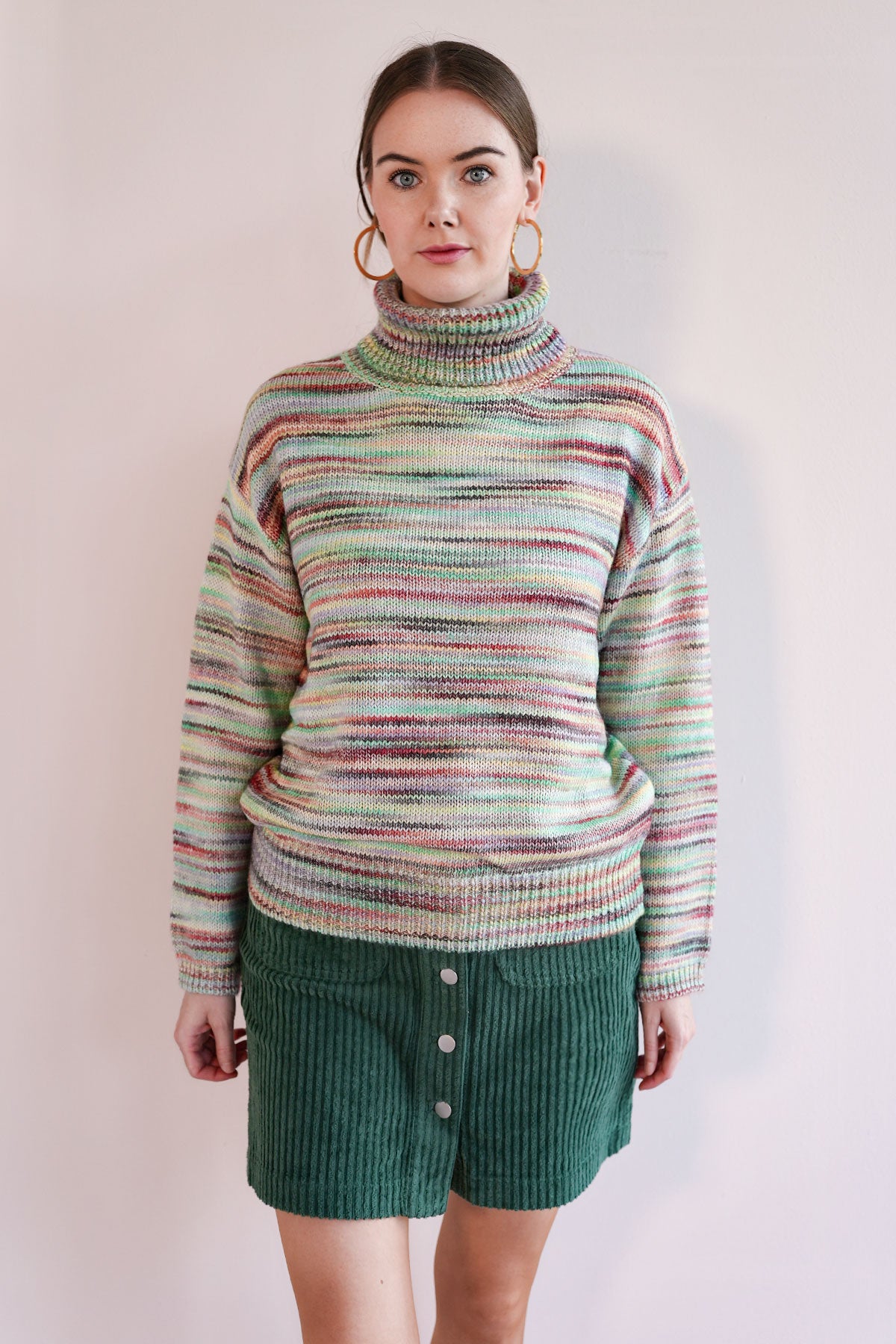 Rollkragenpullover aus Baumwolle