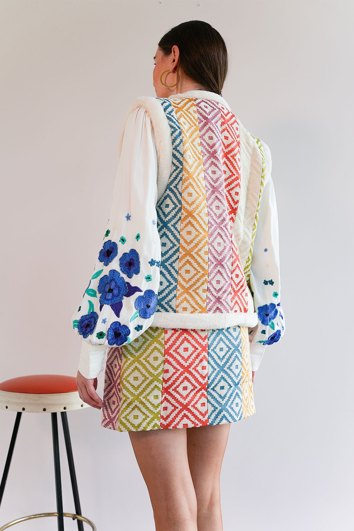 Jacquard Weste