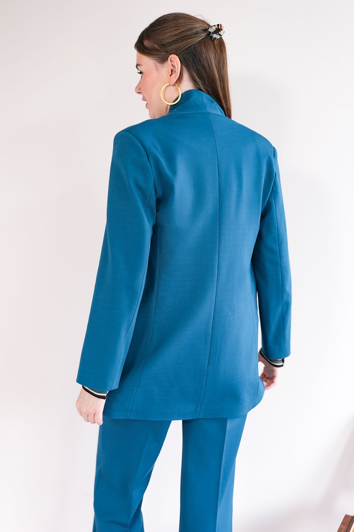 Blazer aus Stretchjersey