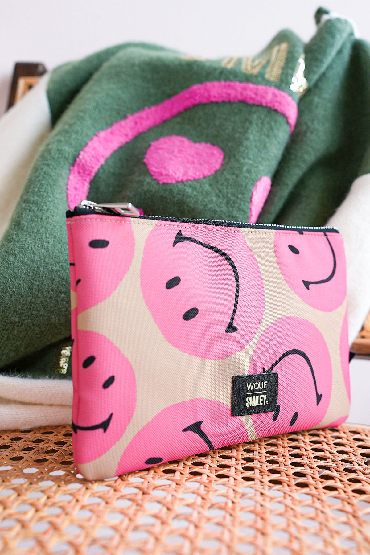 Smiley® Pink Pouch