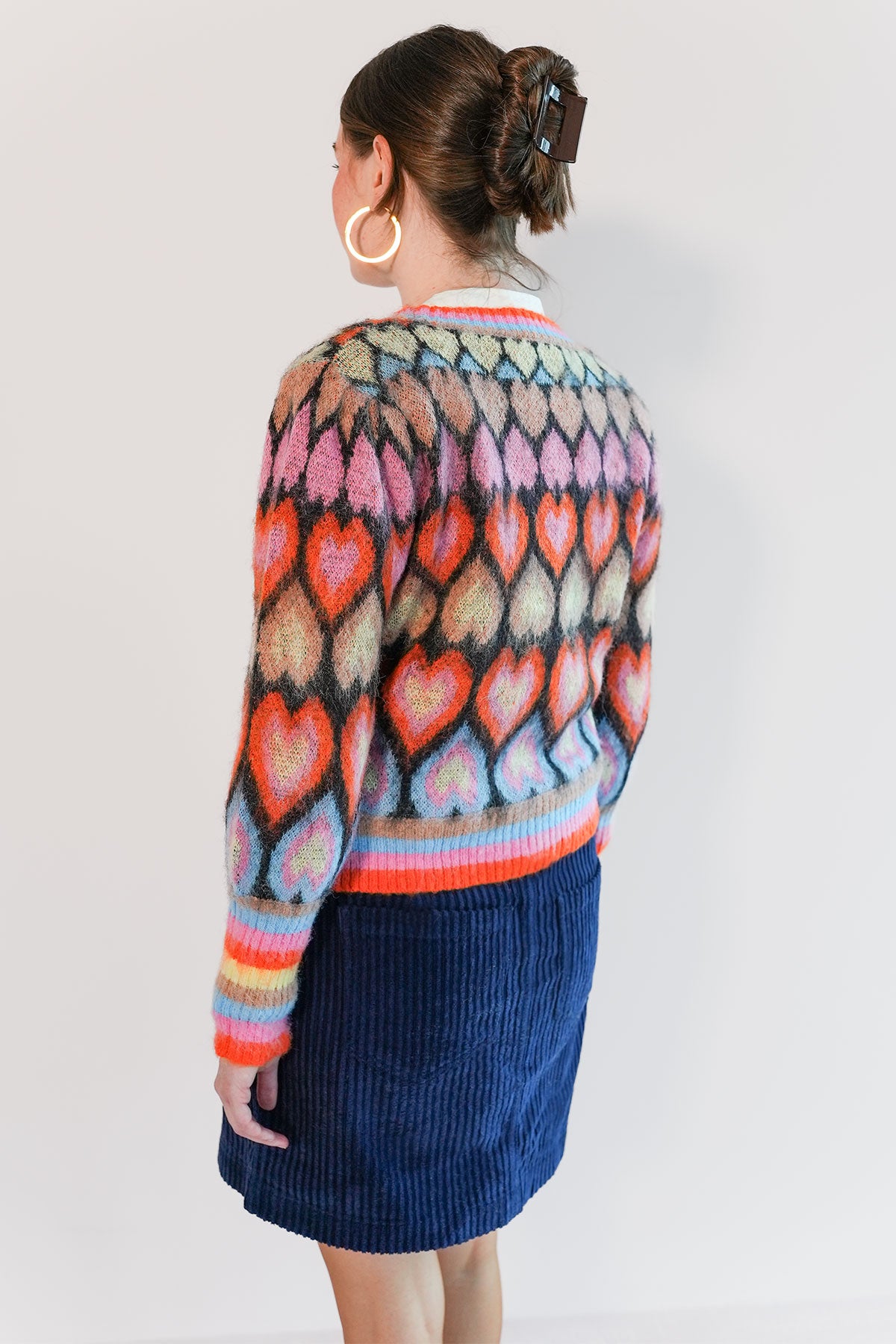 Love Jacquard Cardigan