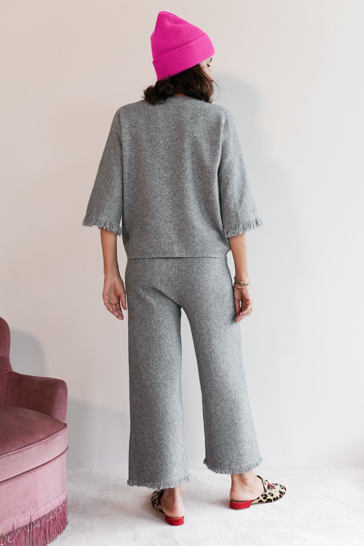 Strickhose aus Viskose-Knit
