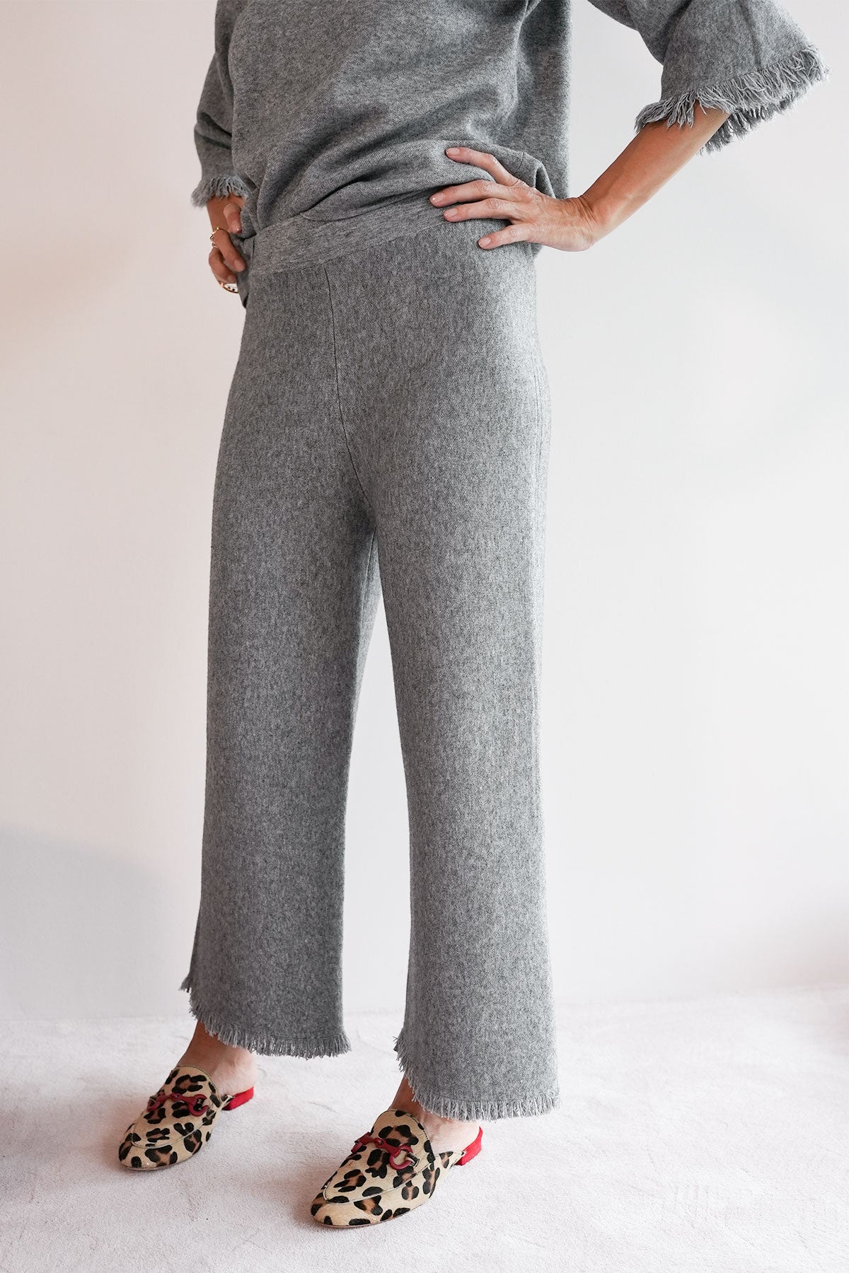 Strickhose aus Viskose-Knit