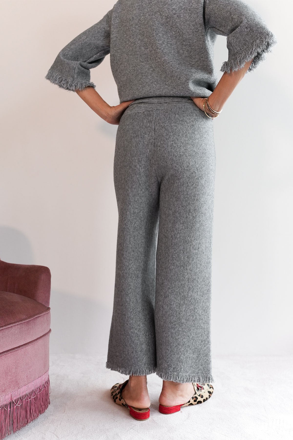 Strickhose aus Viskose-Knit