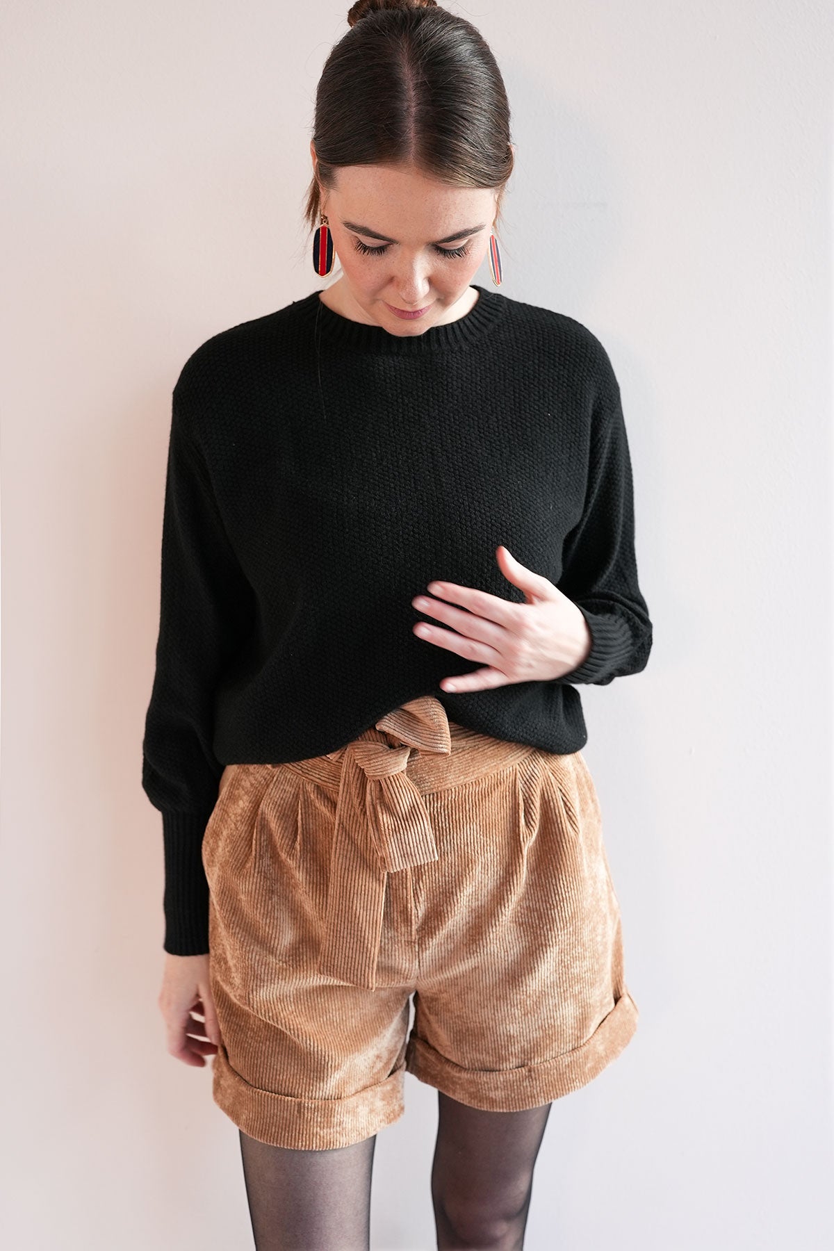 Paperbag Short in Breitcord