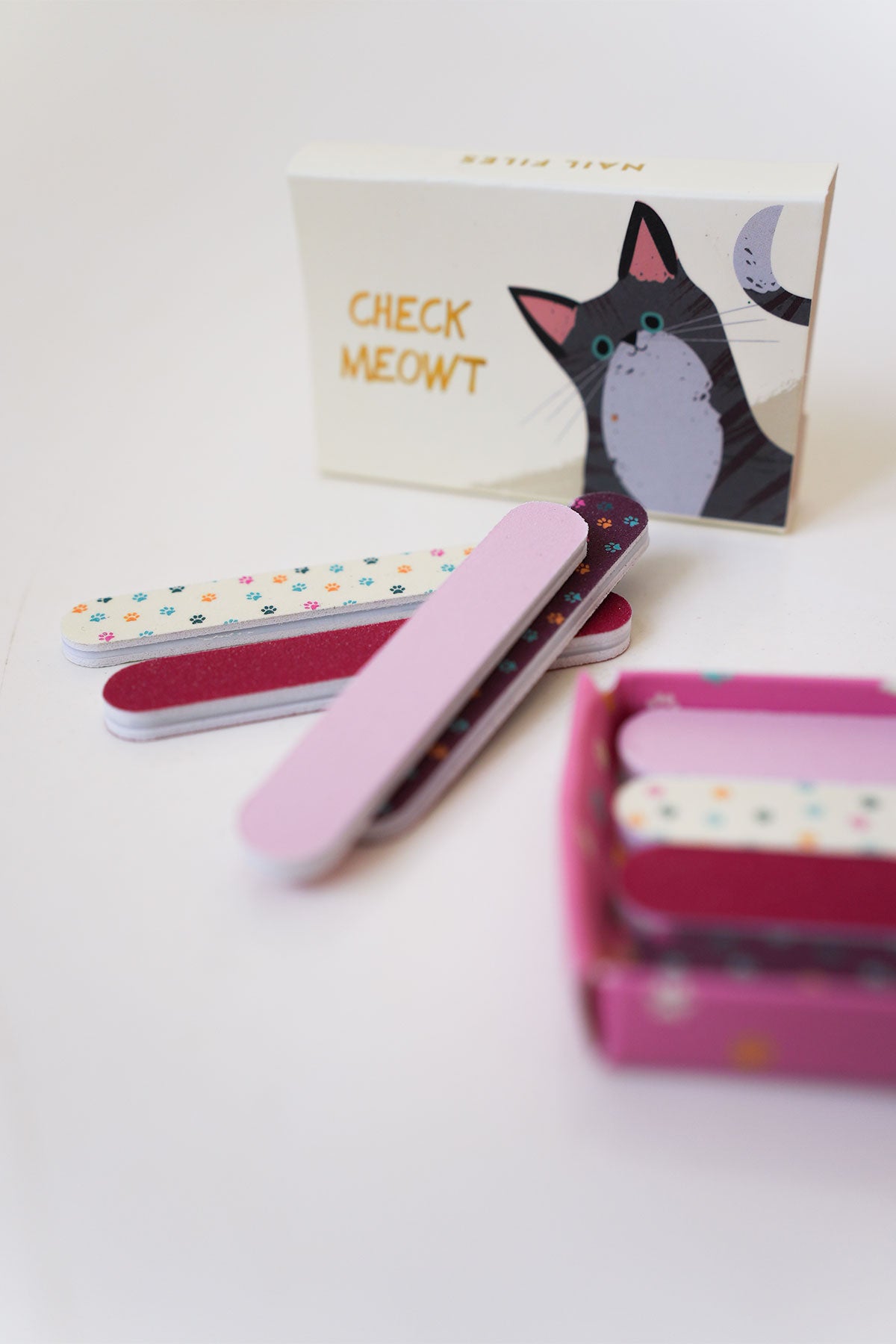 Nagelfeilen Matchbox Check Meowt
