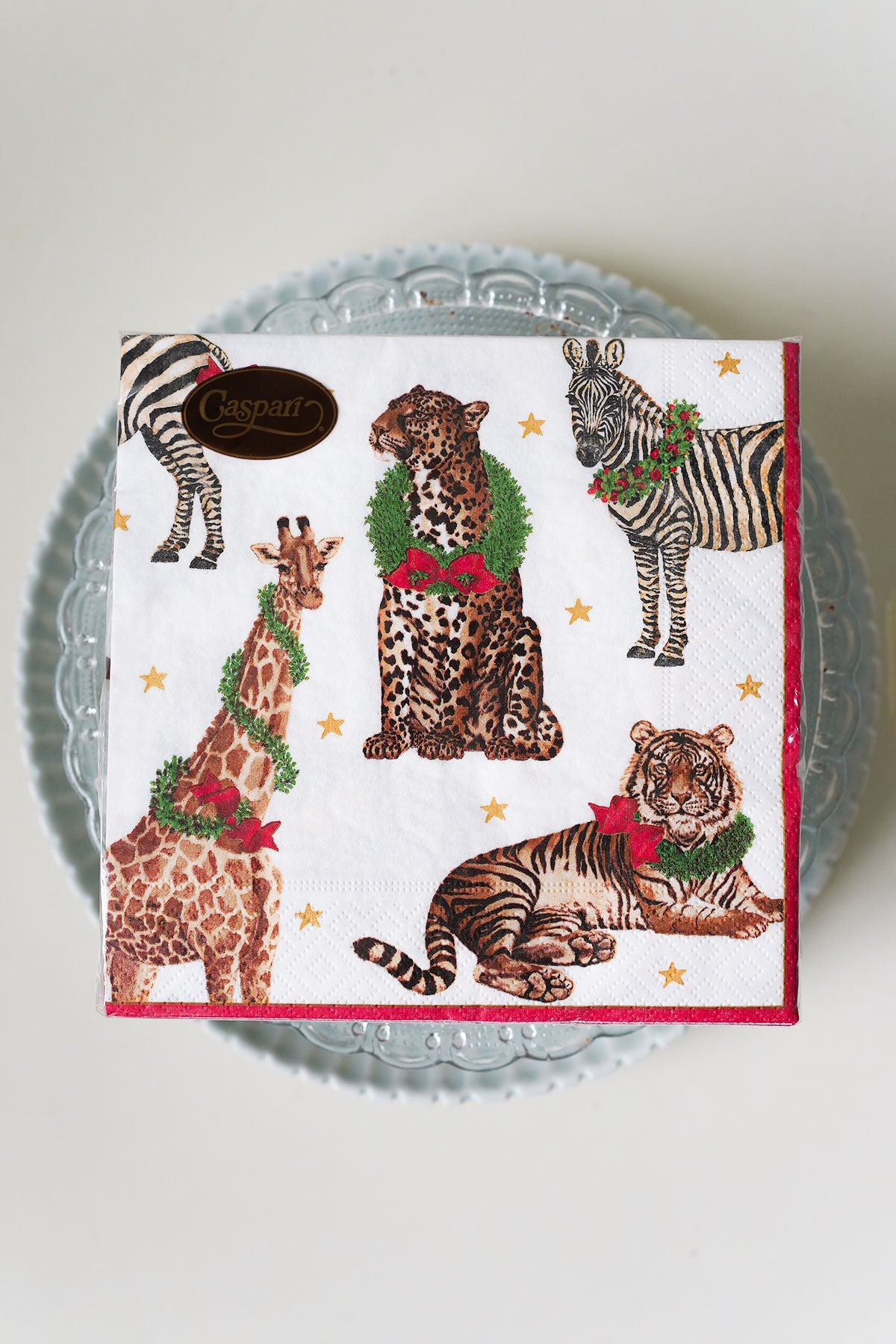 Weihnachtsservietten Safari