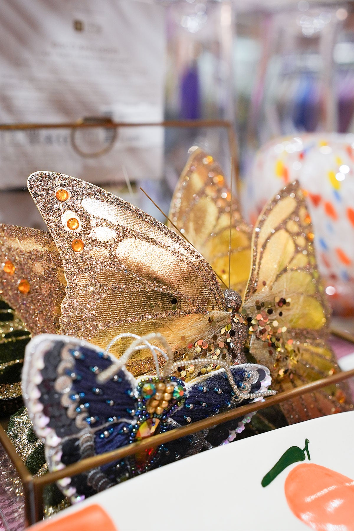 Deko XL Schmetterling mit Clip