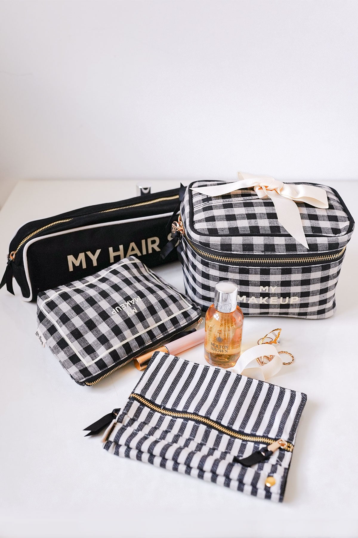 Gingham Schmuck Organizer