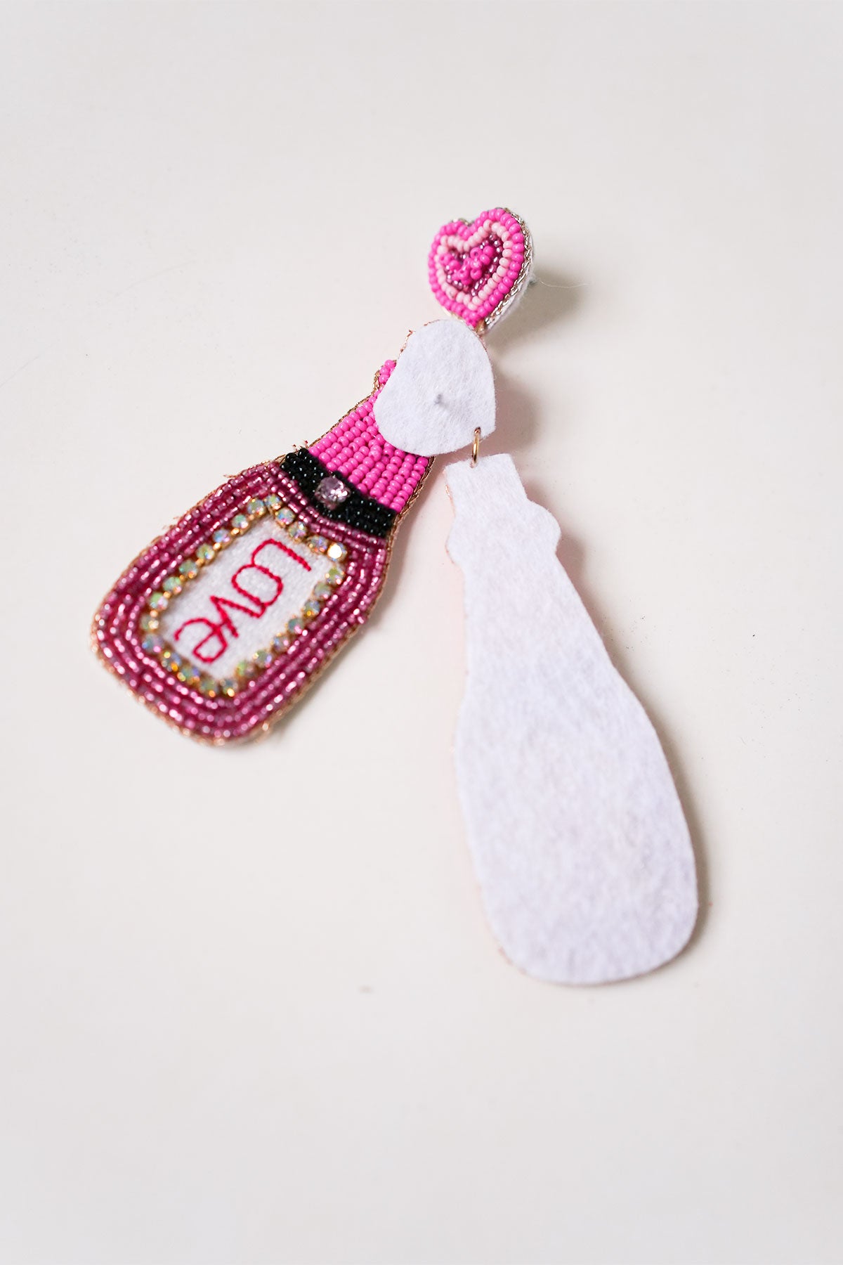 Funny Ohrringe Champagner Love