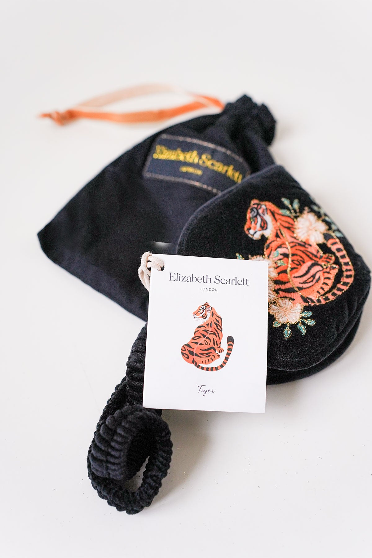 Luxus Schlafmaske Tiger