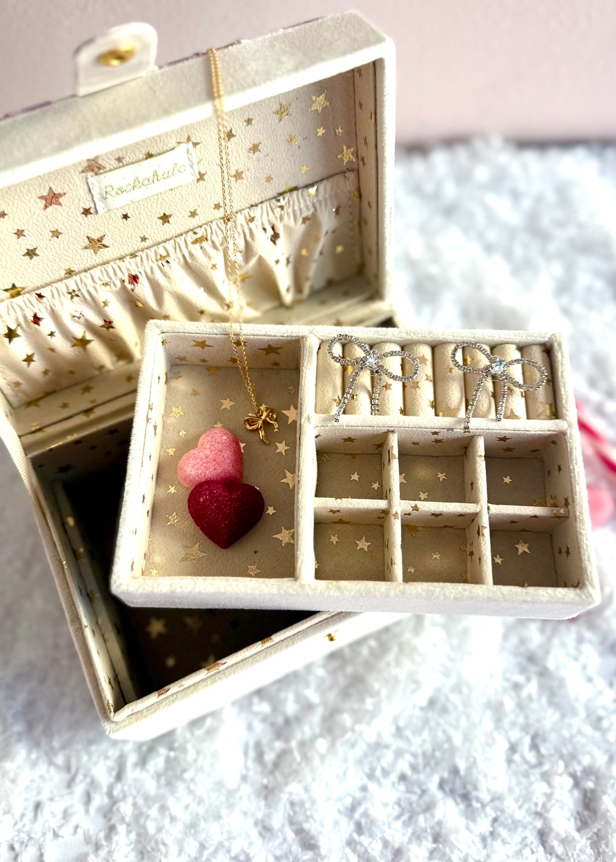 Schmuckkästchen 'Rainbow & Stars '