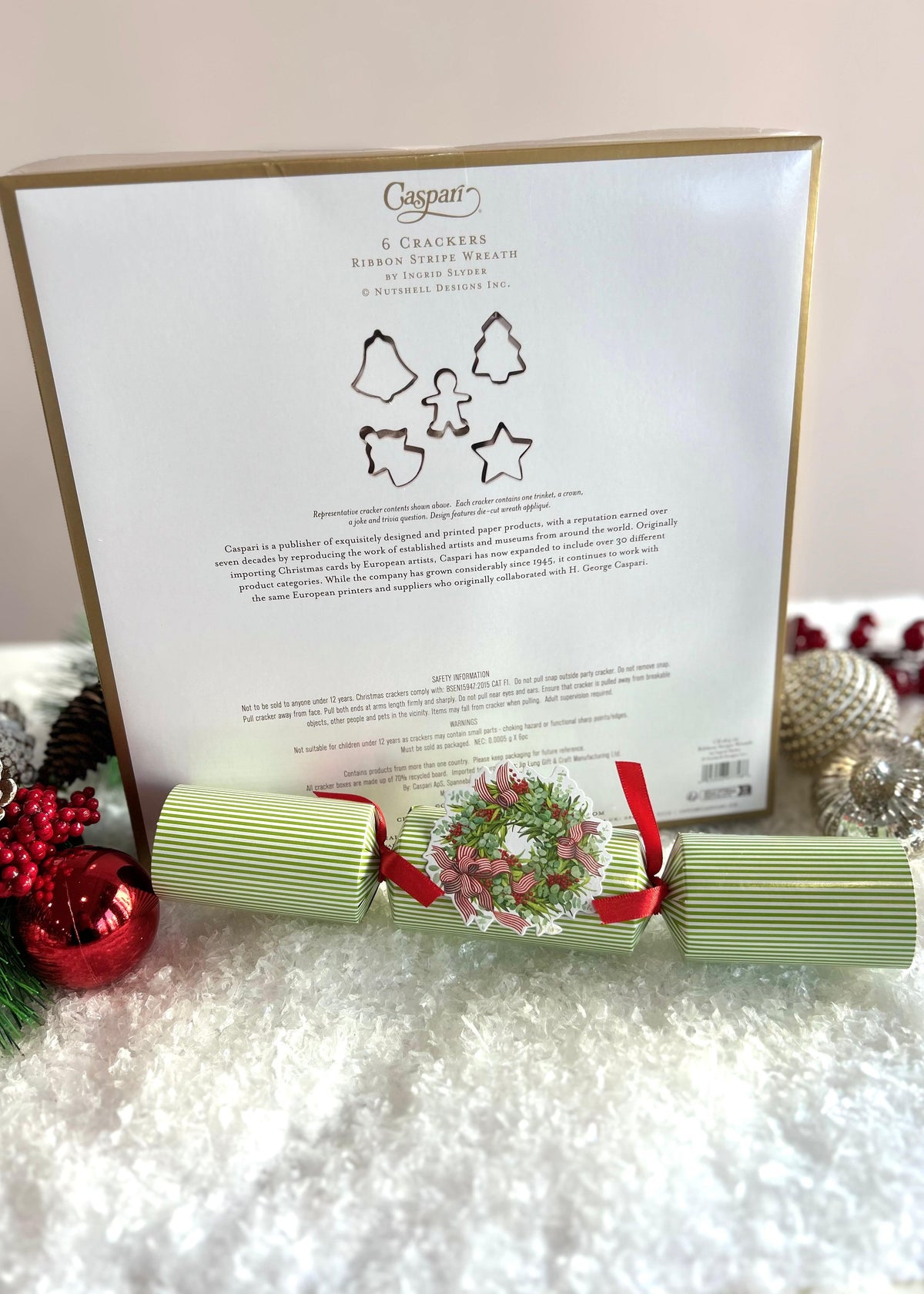 Party Cracker 'Stripes' XL