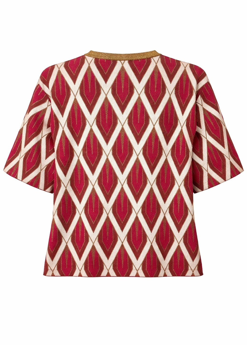 Strick-Top mit Lurex