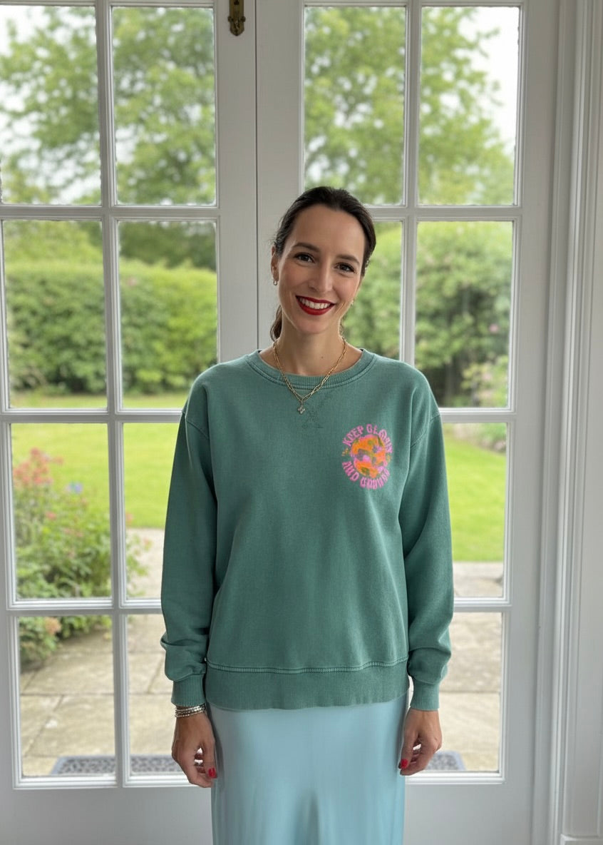 Sweatshirt 'Keep Glowin'