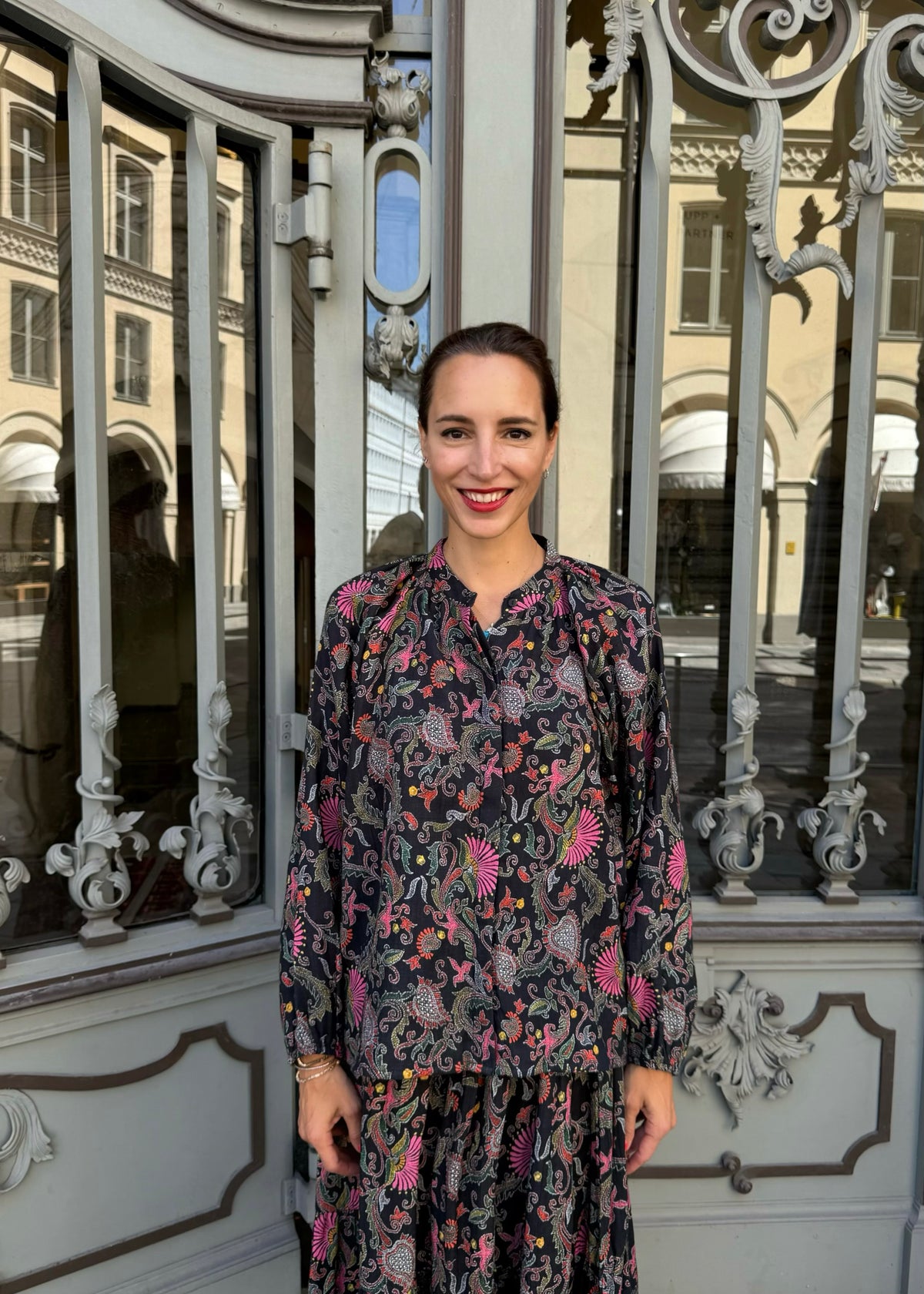 Bluse &#39;Paisley-Flower&#39;