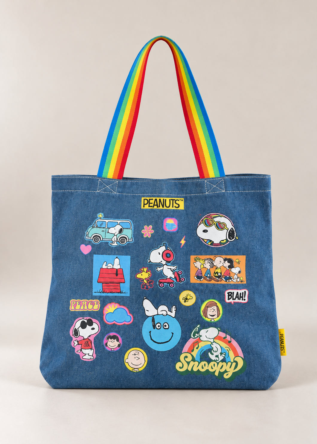 Denim-Shopper 'Peanuts'