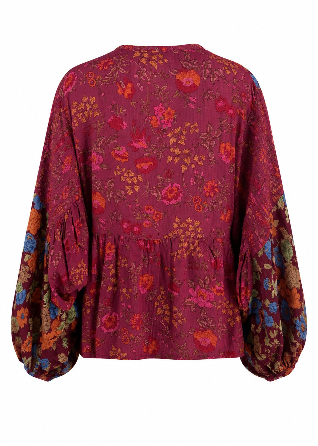 Seidenbluse 'Bibi Balloon' No. 481