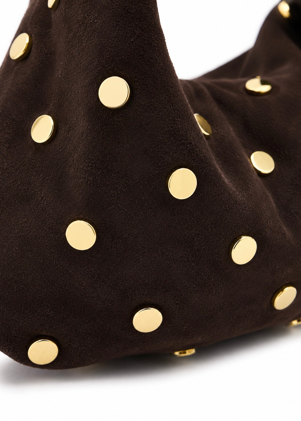 Tasche mit Nieten 'Braun'