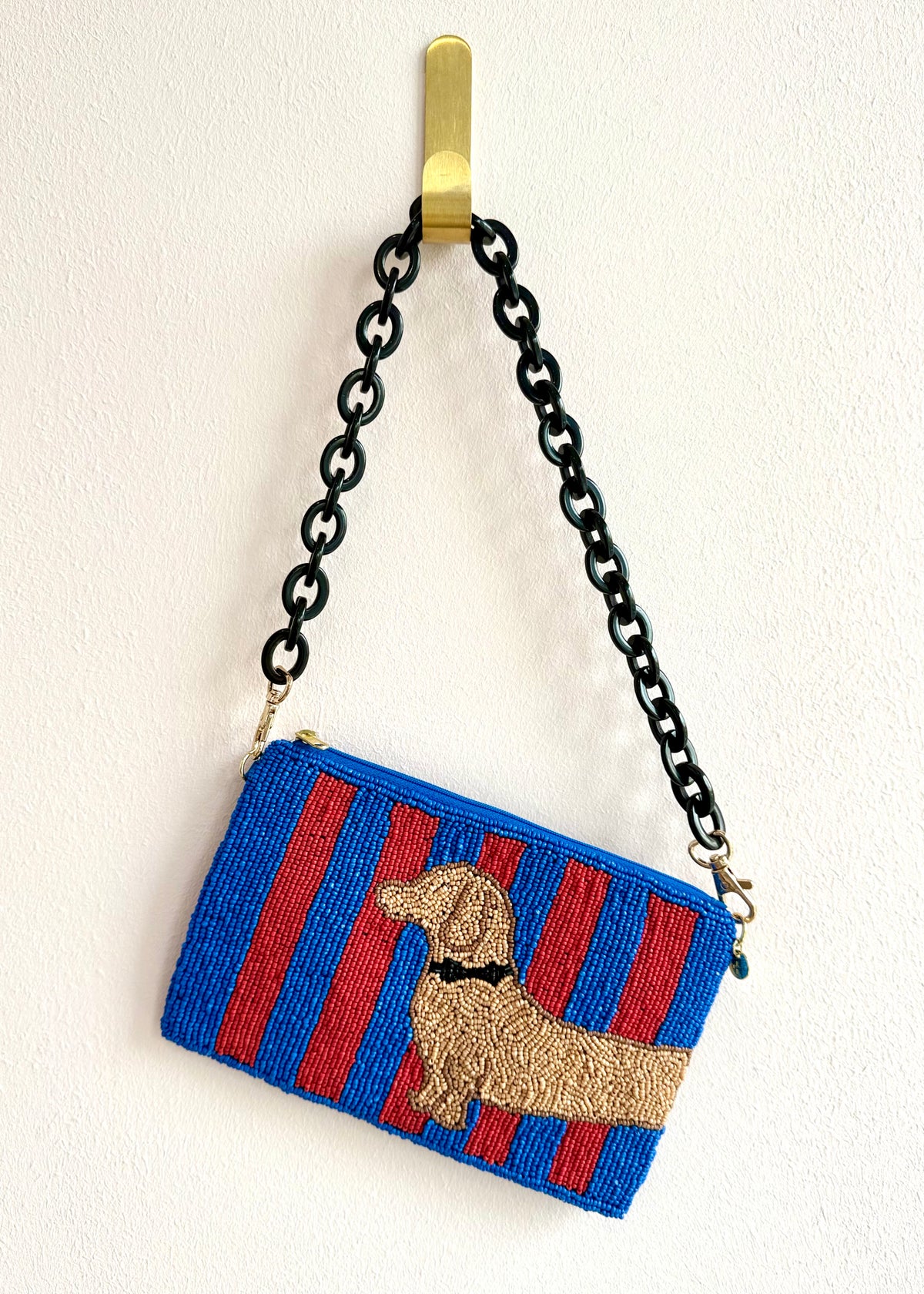 Schultertasche 'Dackel'