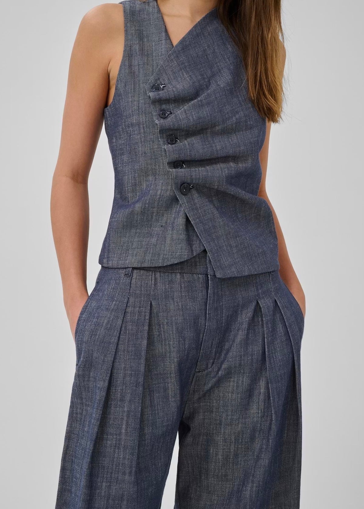 Jeans-Weste 'MW Dazzie'