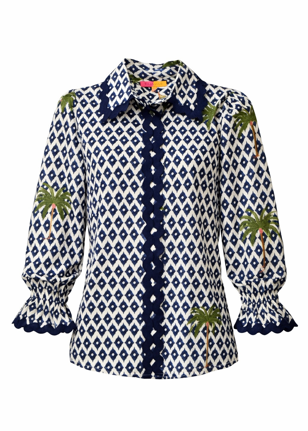 Bluse 'Palme'