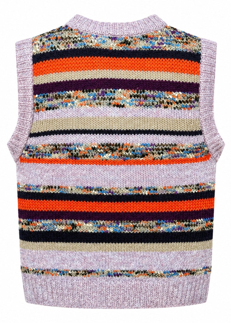 Pullunder 'Lilac-Stripes'