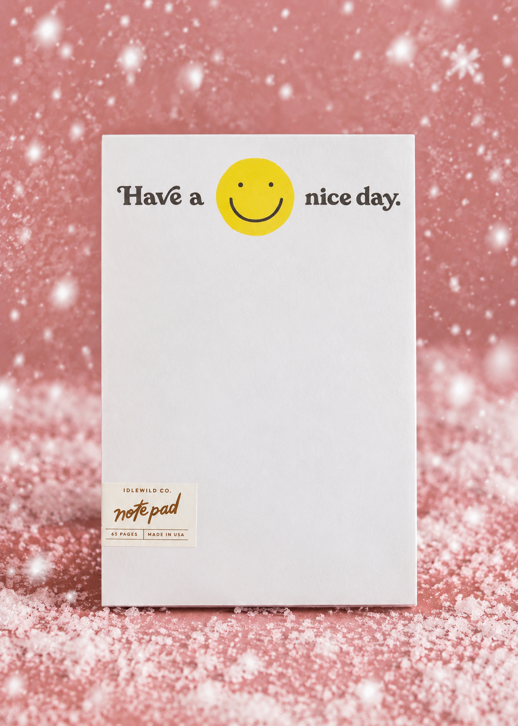 Notizblock 'Have a nice day'