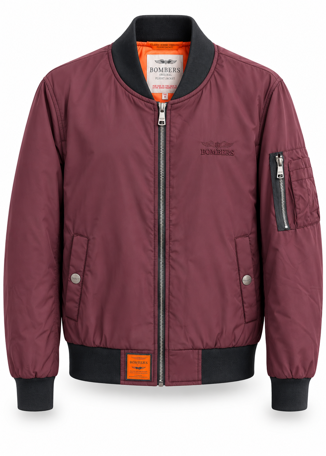 Bomberjacke 'Bordeaux'