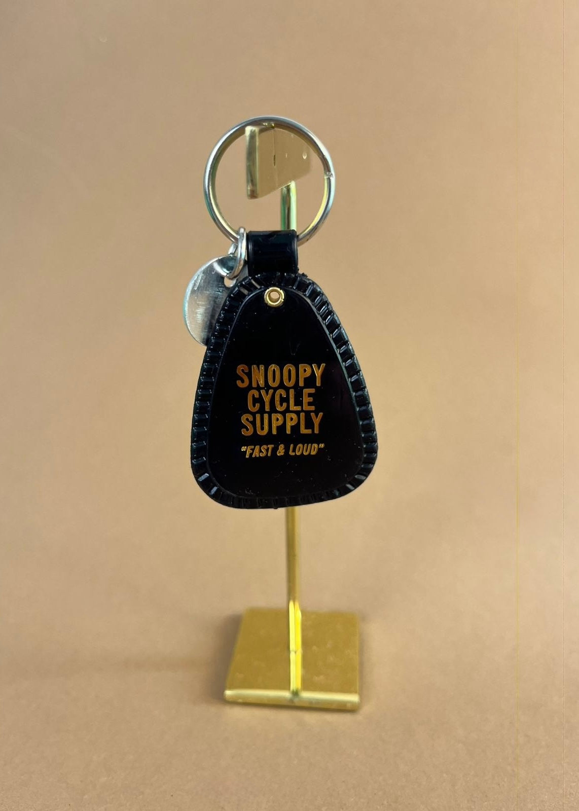 Schlüsselanhänger 'Snoopy' Schwarz