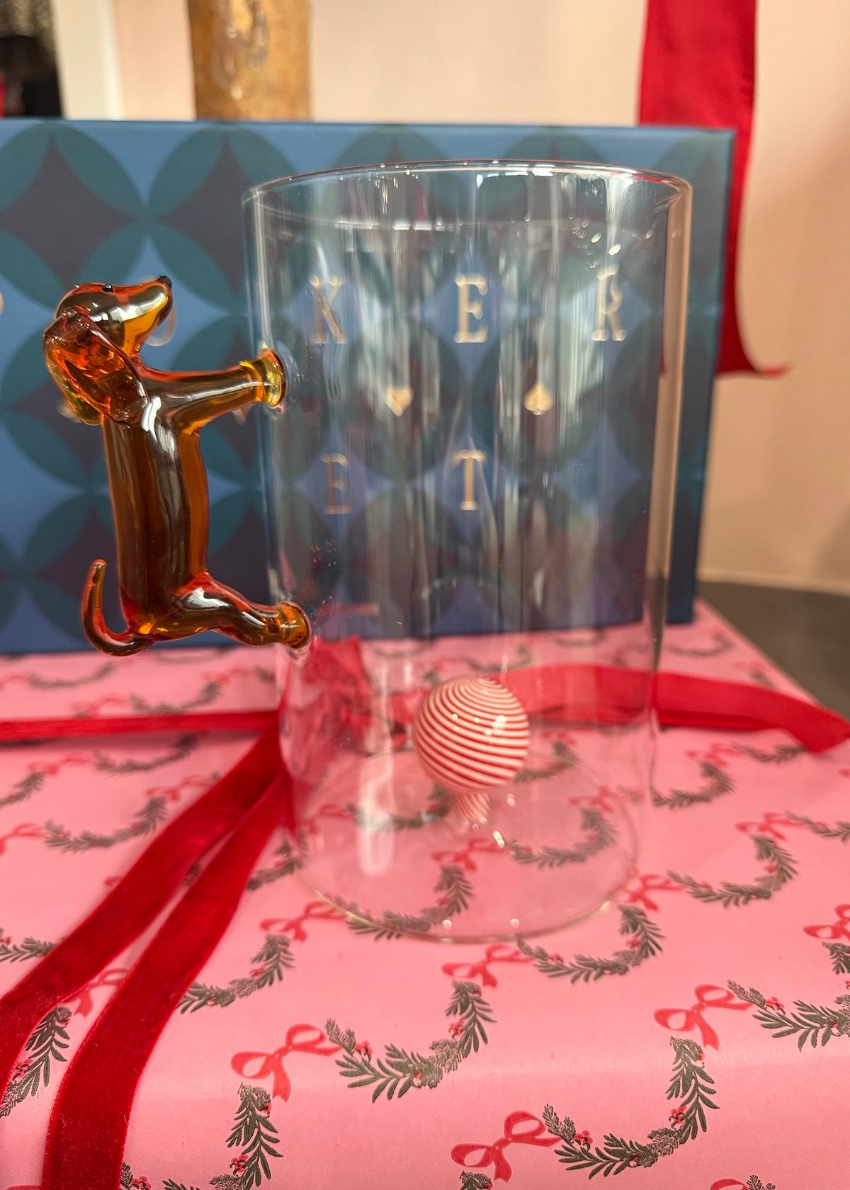 Grosse Karaffe Dackel